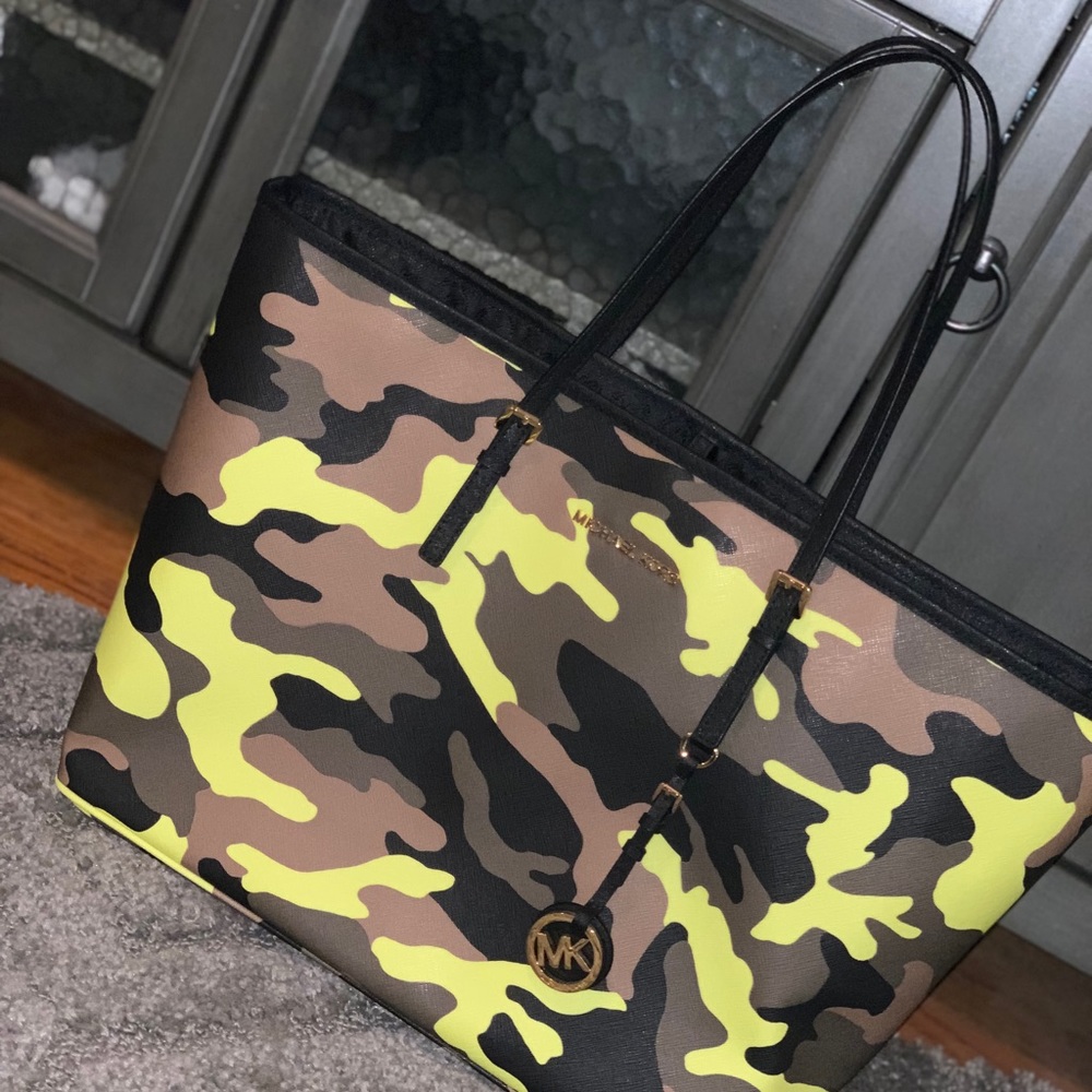 Michael Kors Camo Tote *rare*